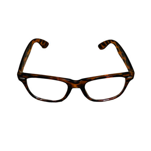 Leopard print glasses