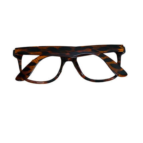 Leopard print glasses