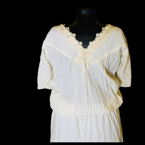 Beige maxi dress Size: L