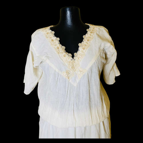 Beige maxi dress Size: L