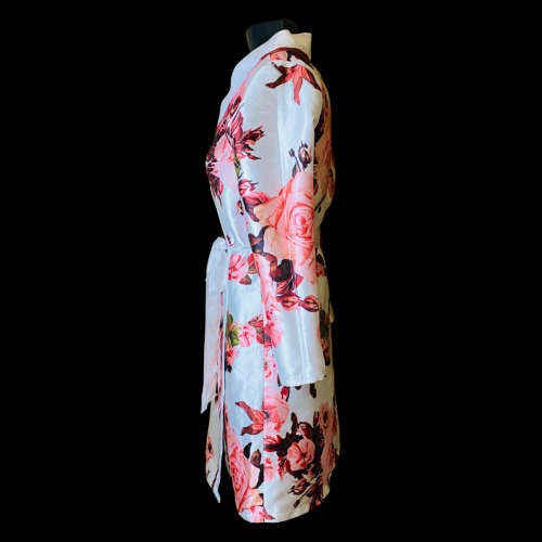Rose print jacket Size: S