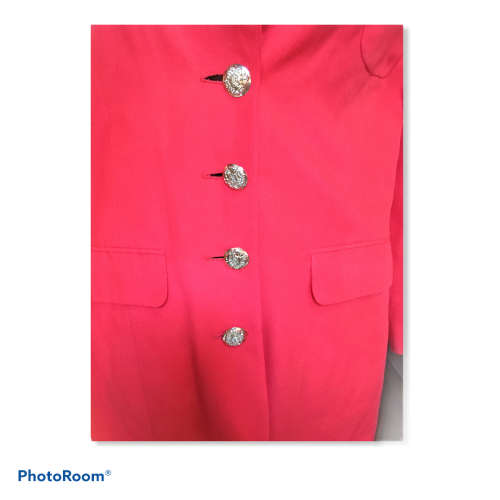 Vintage Red Blazer Size 12