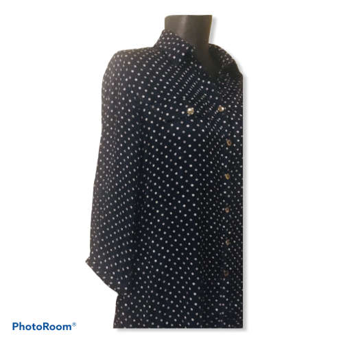 Miladys Naby Polkadot Shirt Size 34