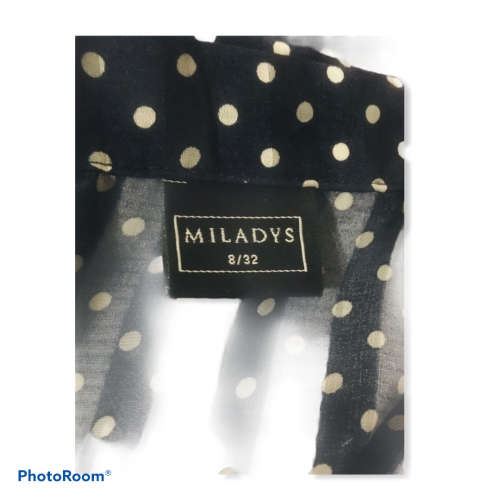 Miladys Naby Polkadot Shirt Size 34
