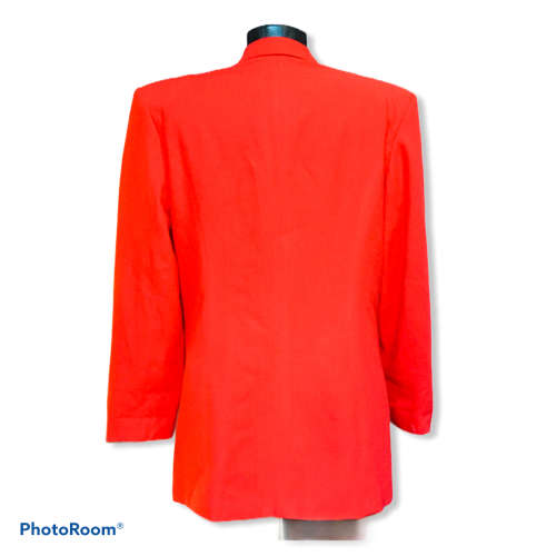 Vintage Red Blazer Size 12