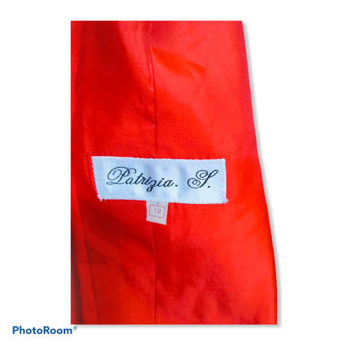Vintage Red Blazer Size 12