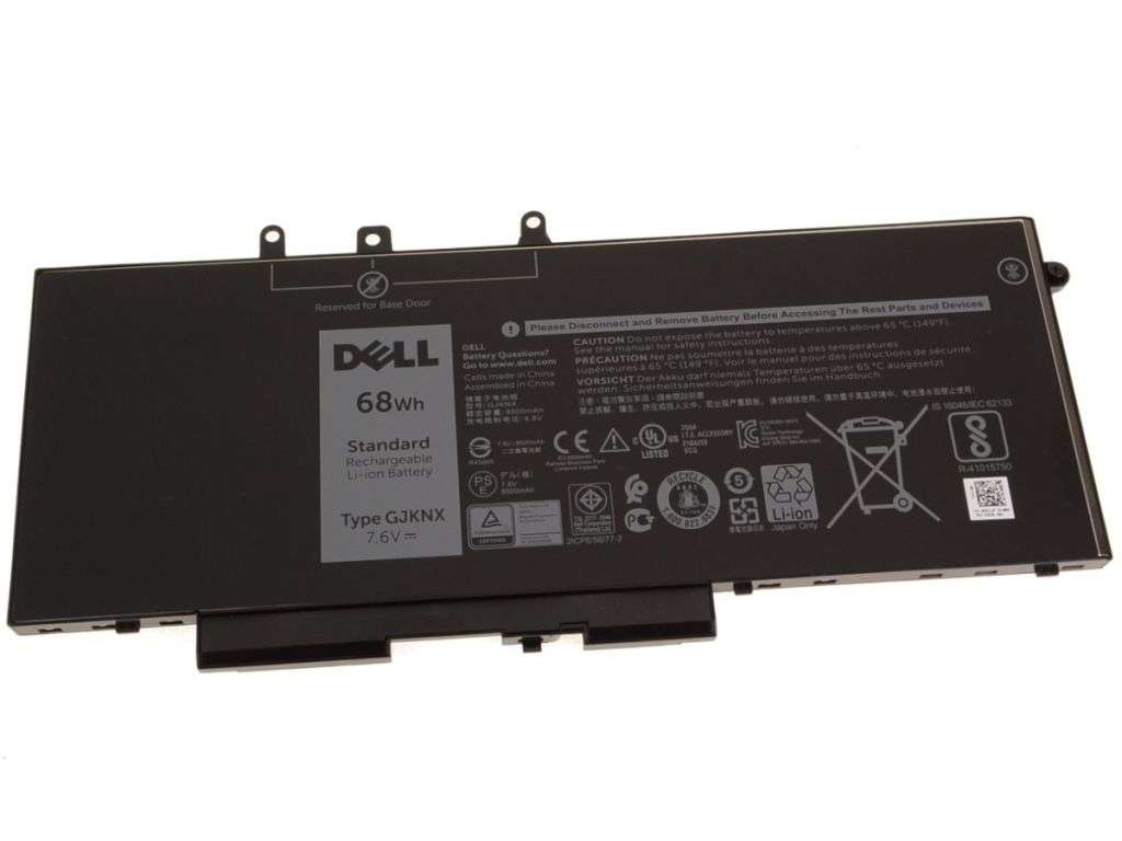 Battery for Dell Latitude 5480 5490 5580 5590 (P/N: GJKNX DY9NT 0DY9NT 5YHR4 451-BBZG)