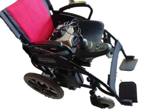 Budget Buddy Power WheelChair (Black with Red trim)