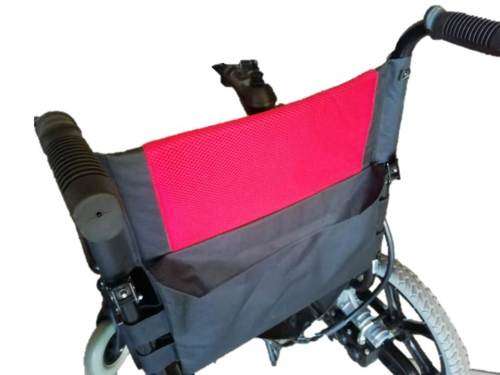 Budget Buddy Power WheelChair (Black with Red trim)