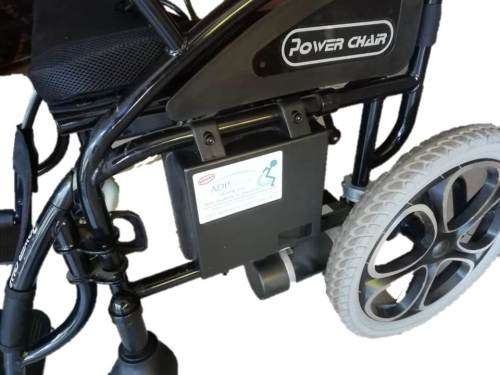 Budget Buddy Power WheelChair (Black with Red trim)