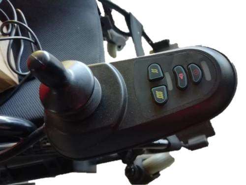 Budget Buddy Power WheelChair (Black with Red trim)