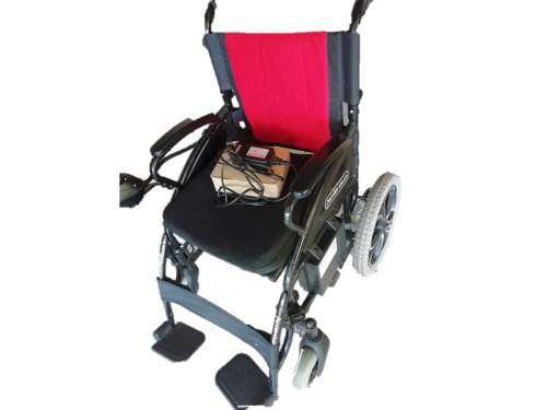 Budget Buddy Power WheelChair (Black with Red trim)