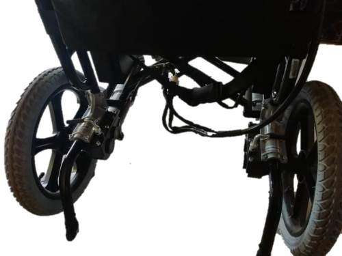 Budget Buddy Power WheelChair (Black with Red trim)