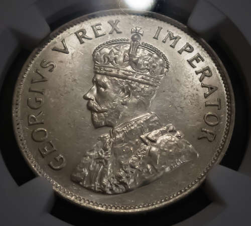 1934 Halfcrown NGC MS61