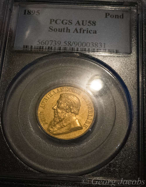 1895 Pond PCGS AU58 - Lustrous - Start @ R1 !!!!