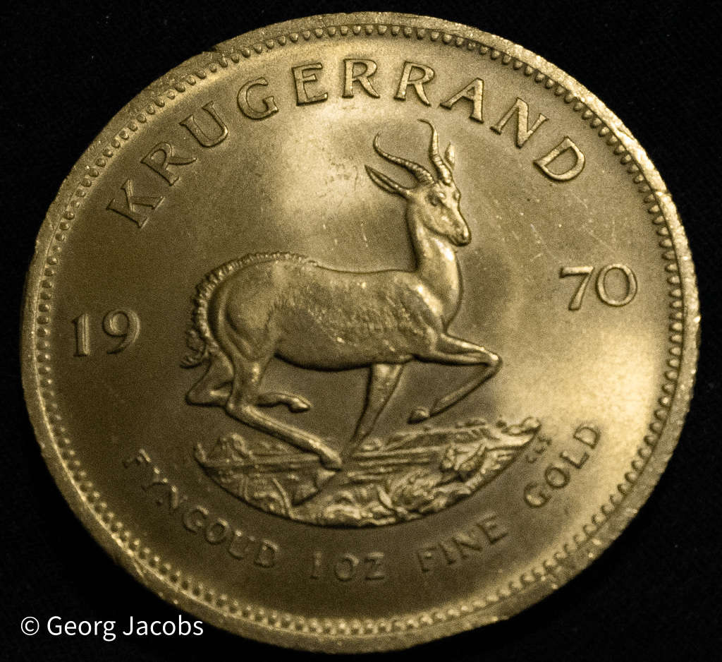 1970 GOLD One Ounce Krugerrand - Brilliant Unc - Start @ R1 !!!!!