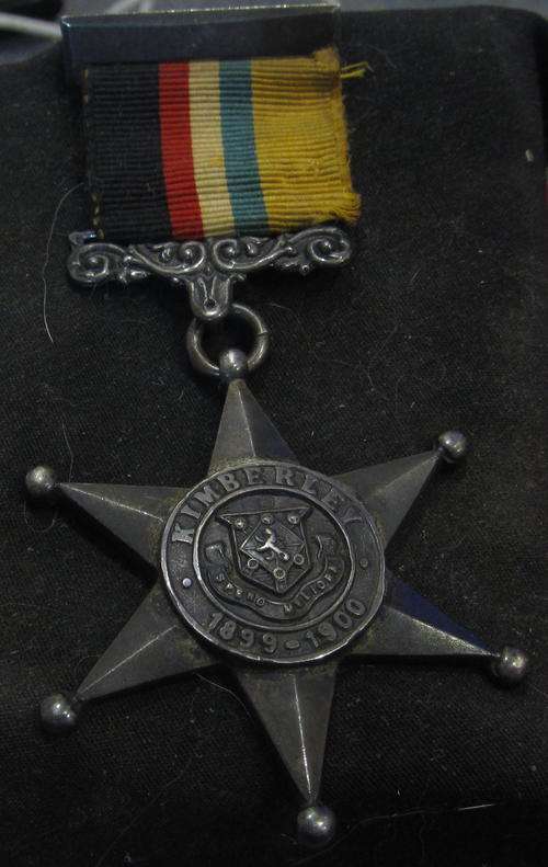 Kimberley Star with Ribbon and Clasp - 'a' Hallmark