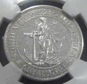 1923 Shilling Proof 63 - stunning coin !!! Start @ R1 !!!!