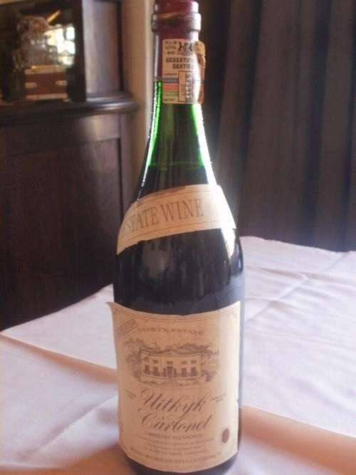 UITKYK CARLONET, CABERNET SAUVIGNON, 1973