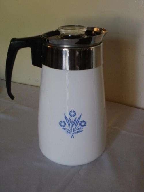CORNINGWARE COFFEE PECULATOR