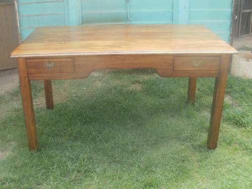 OFFICE/TEACHERS DESK WITH TWO DRAWER'S