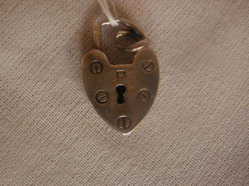 SILVER BIRMINGHAM 1899 LOCKET - PENDANT