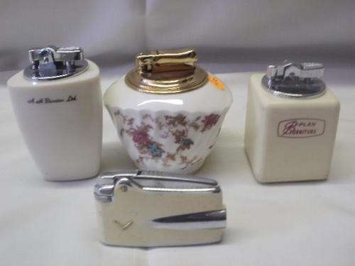 FOUR LIGHTERS - ALL FOR ONE BID