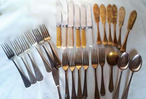 MIXED LOT OF CUTLERY -  ALL FOR ONE BID