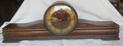 KENZLE THREE BARREL MANTLE CLOCK