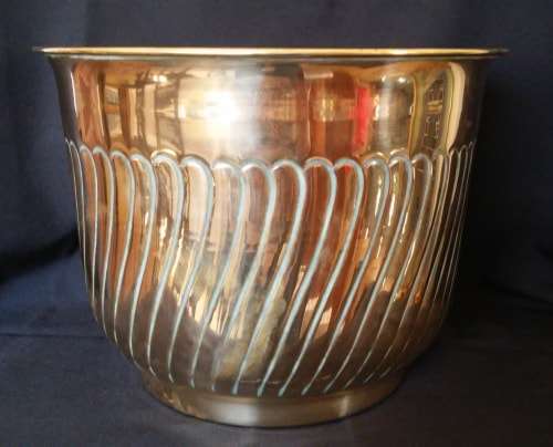 LARGE BRASS PLANTER
