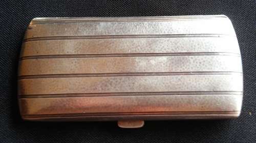 800 GERMAN SILVER CIGARETTE CASE