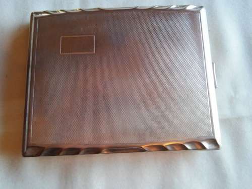 VAN RIEBEECK PLATE EPNS CIGARETTE CASE