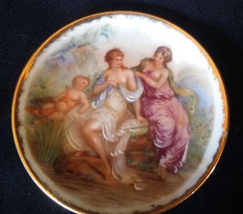 SMALL LIMOGES PLATE