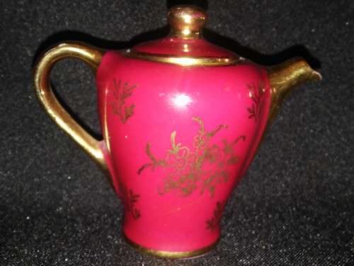 MINIATURE LIMOGES TAZZA