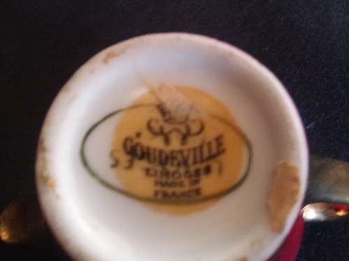 MINIATURE LIMOGES TAZZA