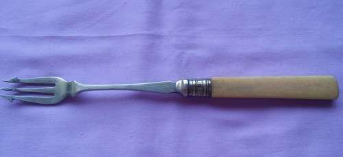 HANDY ANDY CHEESE KNIFE, PICKLE FORK & BREAD FORK