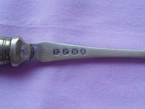 HANDY ANDY CHEESE KNIFE, PICKLE FORK & BREAD FORK