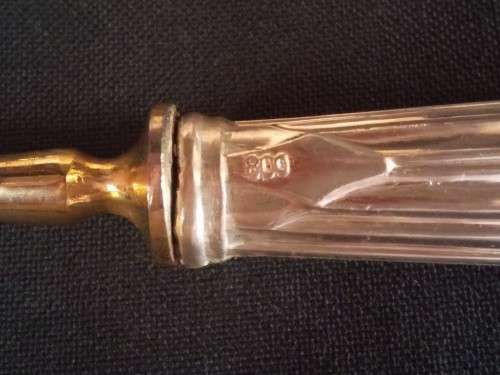 800 SILVER HANDLE SERVING SET