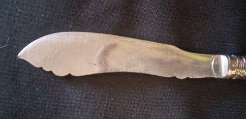 BONE HANDLE ORNATE SERVING KNIFE