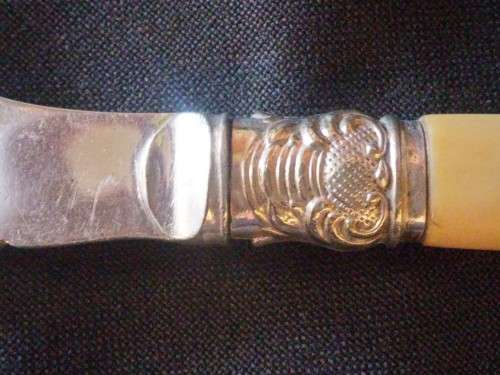 BONE HANDLE ORNATE SERVING KNIFE