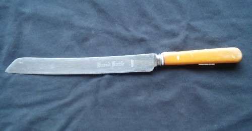 BONE HANDLE "BREAD  KNIFE"