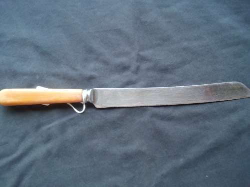 BONE HANDLE "BREAD  KNIFE"