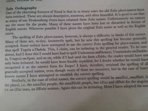 BARRIER OF SPEARS DRAMA OF THE DRAKENSBERG BY R.O. PEARSE - 1973