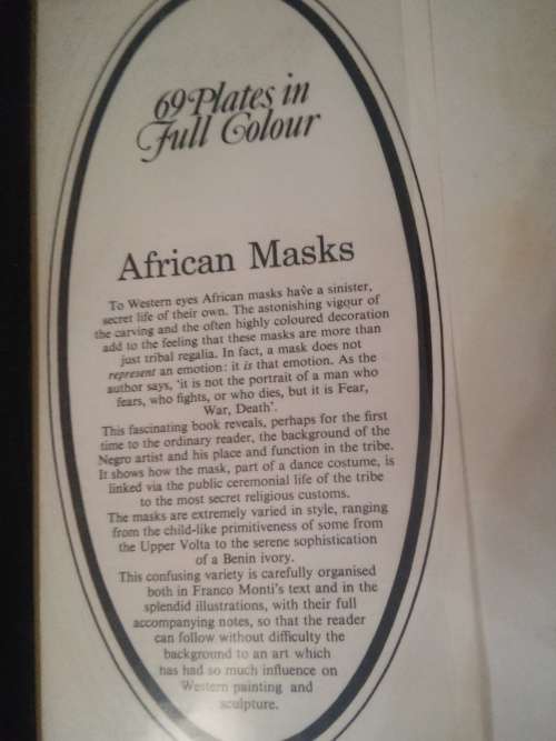 AFRICAN MASKS