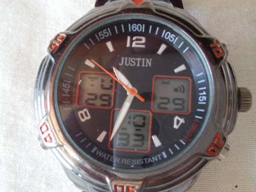 MENS JUSTIN QUARTZ  WATCH