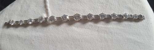 925 SILVER SILVER TENNIS BRACELET