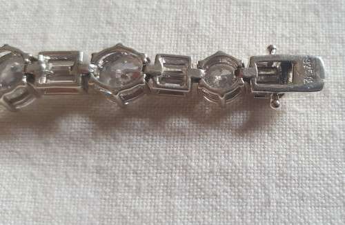 925 SILVER SILVER TENNIS BRACELET