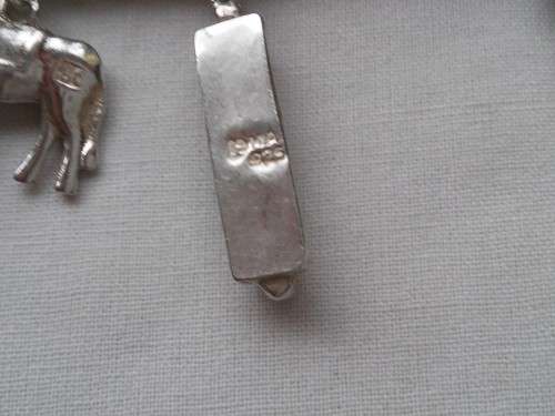 SILVER CHARM BRACELET (53.2GRAM)