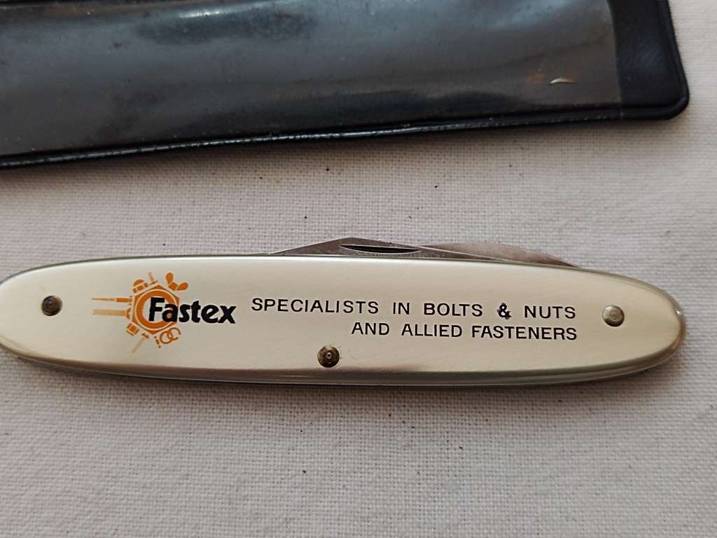 POCKET KNIFE: Wenger Delemont Switzerland Stainless Pocket knife: