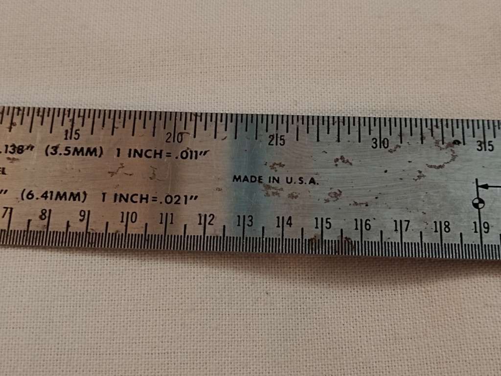 Model Railroad Scale ruler